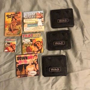 Kat Von D / The Balm vintage makeup pallettes.